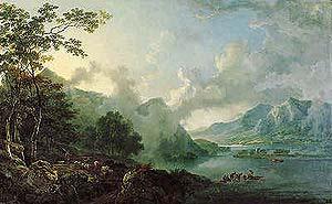 George Barret View of Windermere Lake China oil painting art